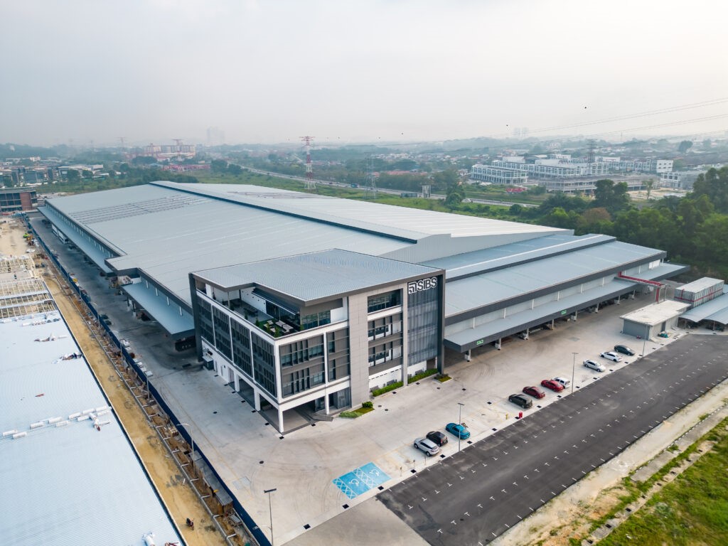 Illustrative modern industrial and logistics facility